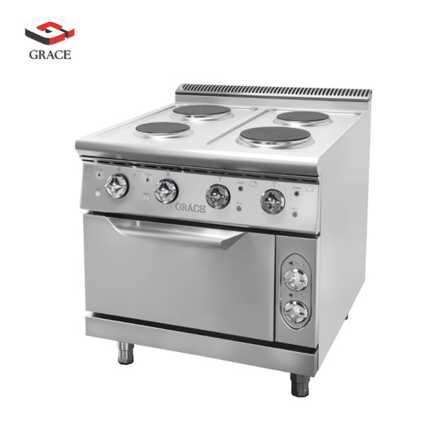 4 Hot-Plate Electric Range with Oven - Image 3