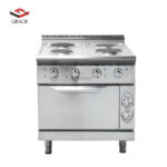 4 Hot-Plate Electric Range with Oven - Image 2