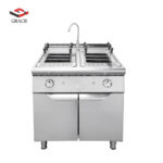 Gas Pasta Cooker Noodle Cooker with Cabinet - Image 2