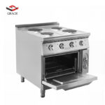 4 Hot-Plate Electric Range with Oven