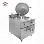 100L Gas Soup Kettle with Tap - Image 2