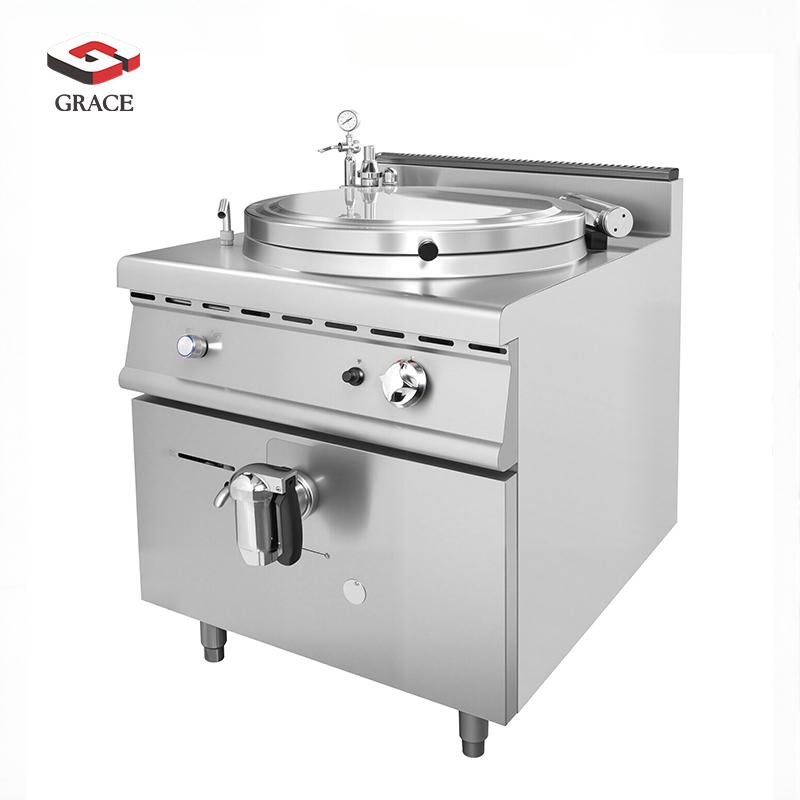 Gas-Soup-Kettle-with-Tap Gas Soup Kettle with Tap