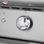 Gas Lava Rock Grill Charbroiler With Cabinet - Image 5