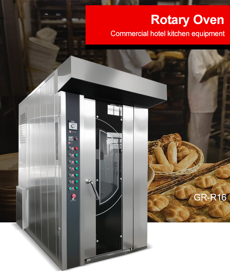 Grace Rotary Gas Oven with 16trays