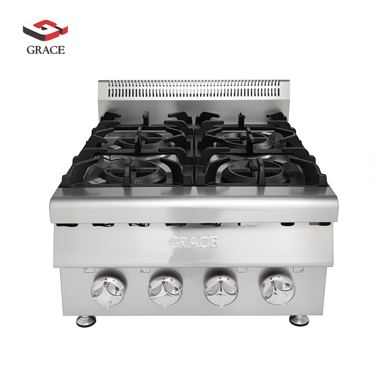 1 4 Burner Gas Range Stove Countertop - Image 5