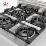 4 Burner Gas Range Stove Countertop - Image 3