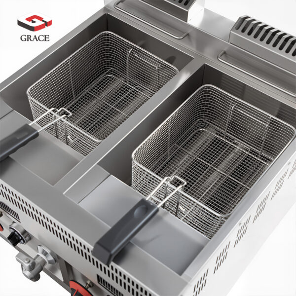 2 -Basket Gas 2 Tank Fryer - Image 4