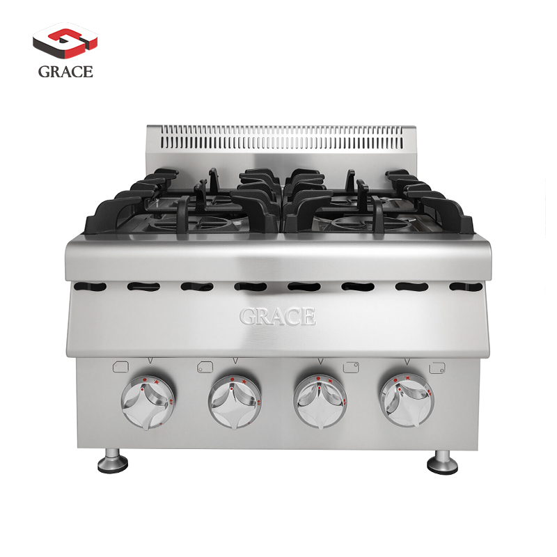 5 4 Burner Gas Range Stove Countertop - Image 2