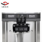 Floor model ice cream machine with 3 dispensers 1