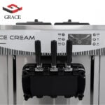 free standing ice cream maker 3 dispensers