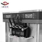 Floor model ice cream machine with dispensers 4