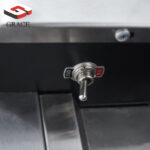 Floor-type model ice cream machine with 3 dispenser 5