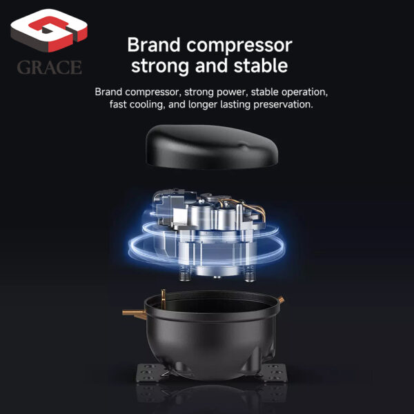1200mm refrigerated deli case compressor