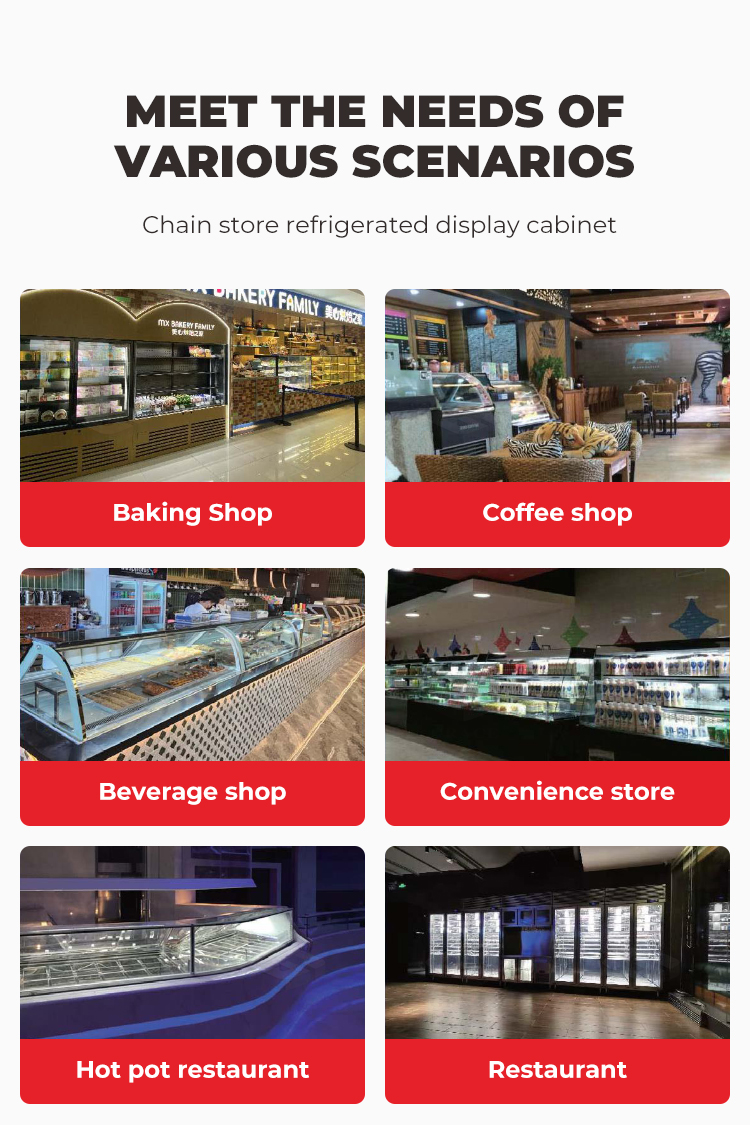1200mm Deli Case project