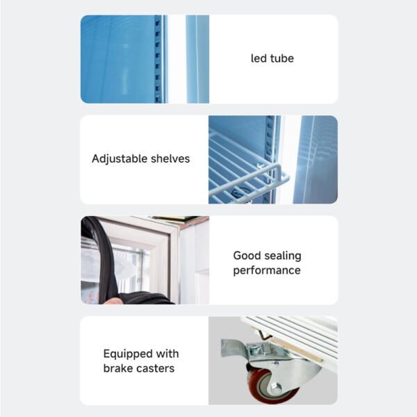 Merchandising Glass Door Refrigerators inside