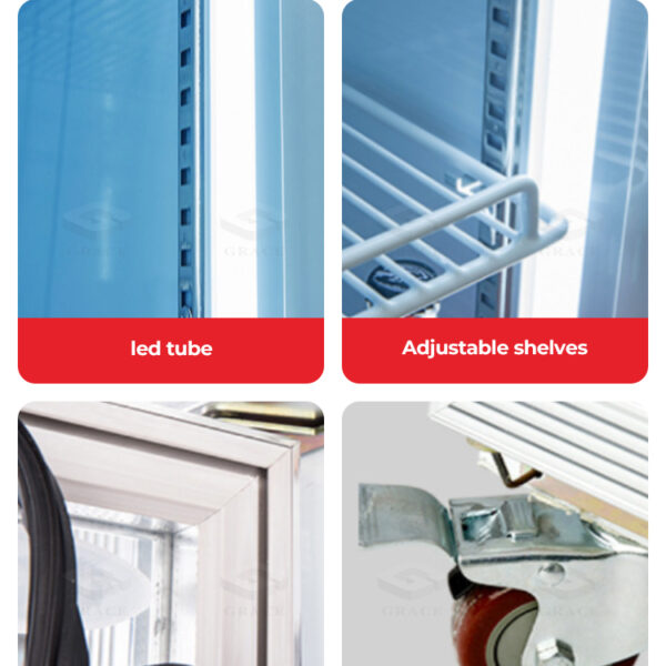 Merchandising Glass Door Refrigerators details