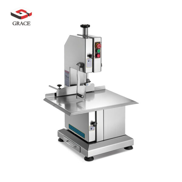 Bone Saw Machine – 750W Commercial Meat Bandsaw by GRACE