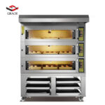 Electric Deck Oven for Commercial Bakeries with Steam System