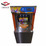 Commercial Soft Serve Ice Cream Machine | Freestanding 3 Flavor Automatic Maker — изображение 3