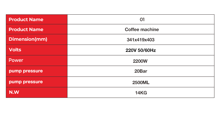 Coffee Espresso Machine