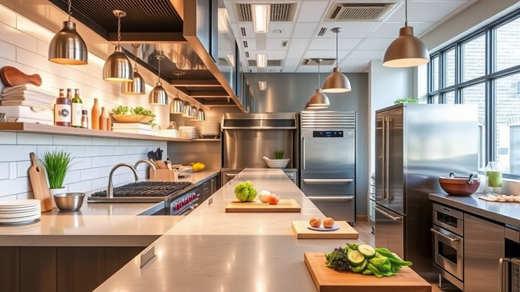 commercial kitchen