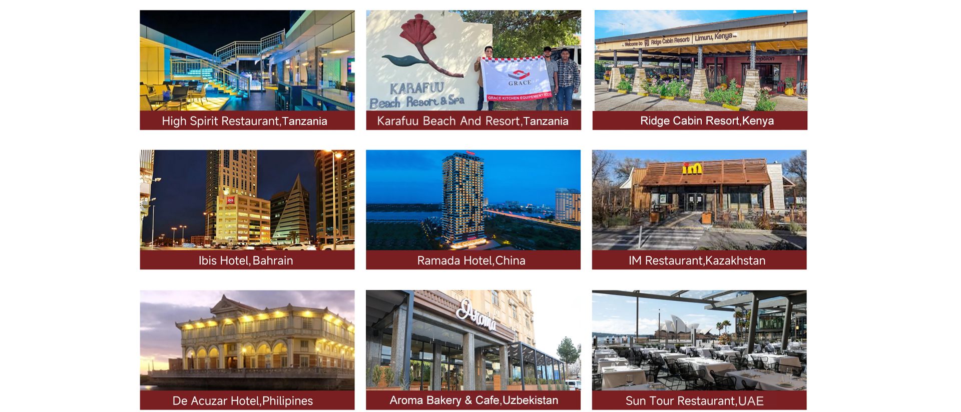 GRACE Hotel Kitchen Project