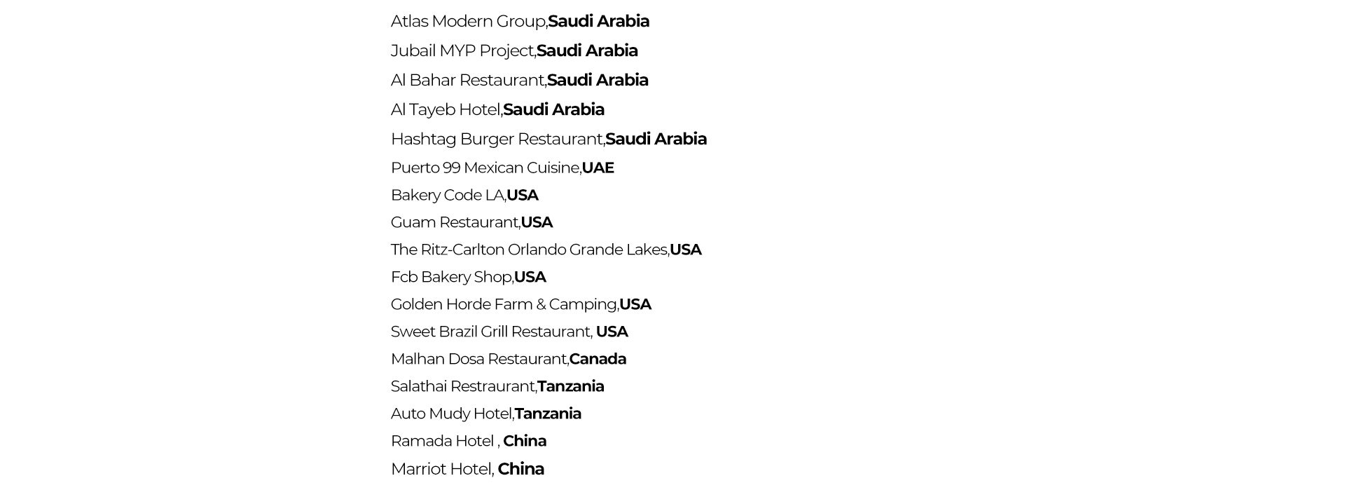Hotel kitchen project for Marriott in Guyana