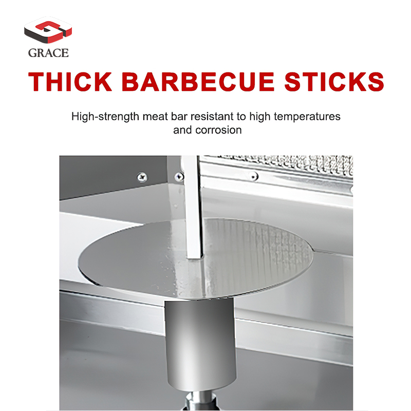 3 GRACE Gas Double Shawarma with Cabinet - Image 2