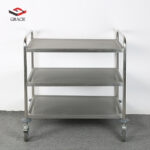 GRACE Stainless Steel Three-Layers Dining Cart - Image 2
