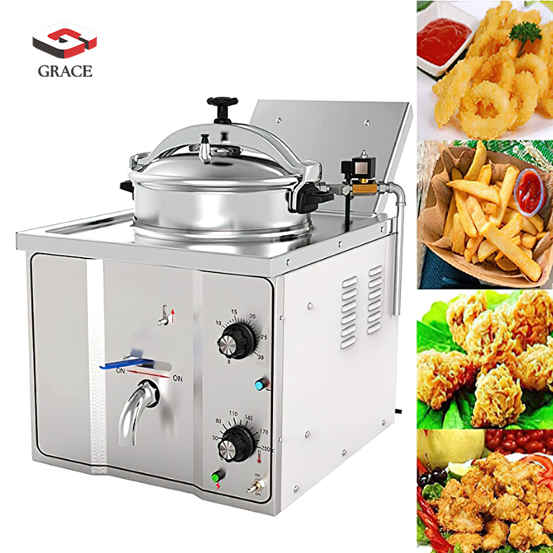 5 GRACE Electric Counter top Pressure Fryer - Image 2