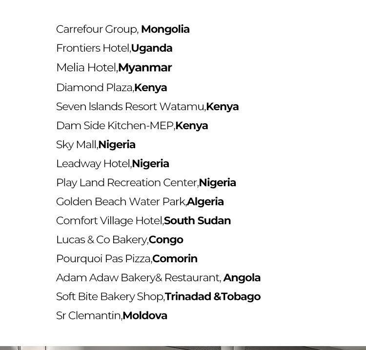 Industrial staff canteen kitchen for Huawei, UAE