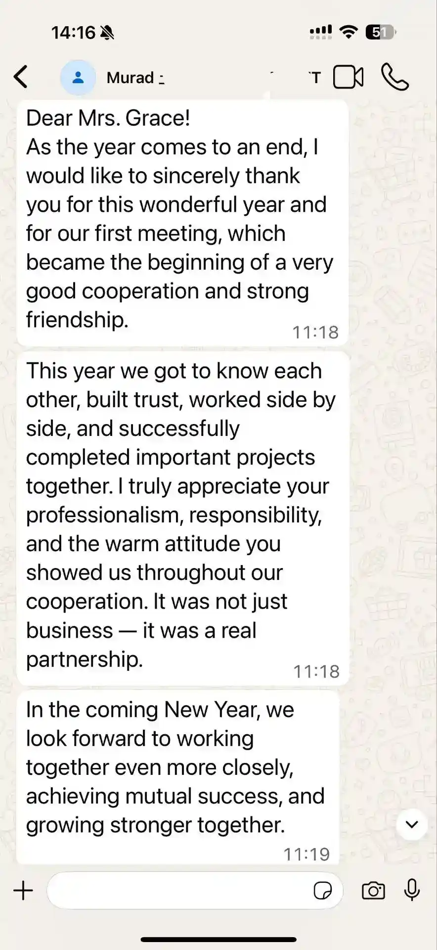 Positive Feedback from Turkmenistan Clients