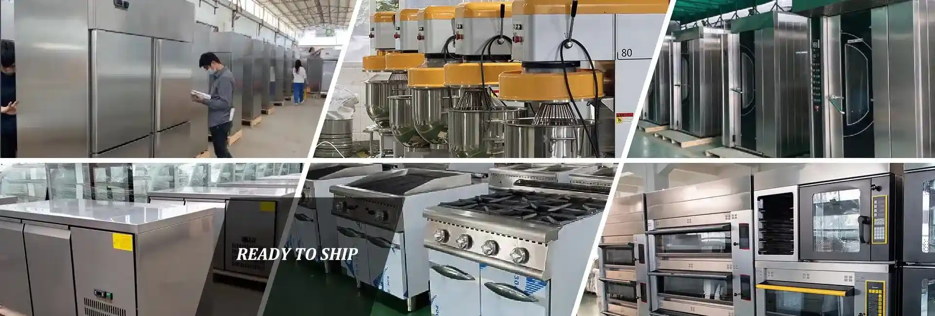 GRACE Kitchen Equipment - Bulk order ready for shipment from our factory