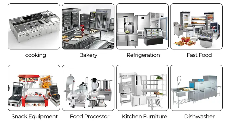 Grace commercial kitchen equipment product catalog - bakery, refrigeration, cooking machine (1)