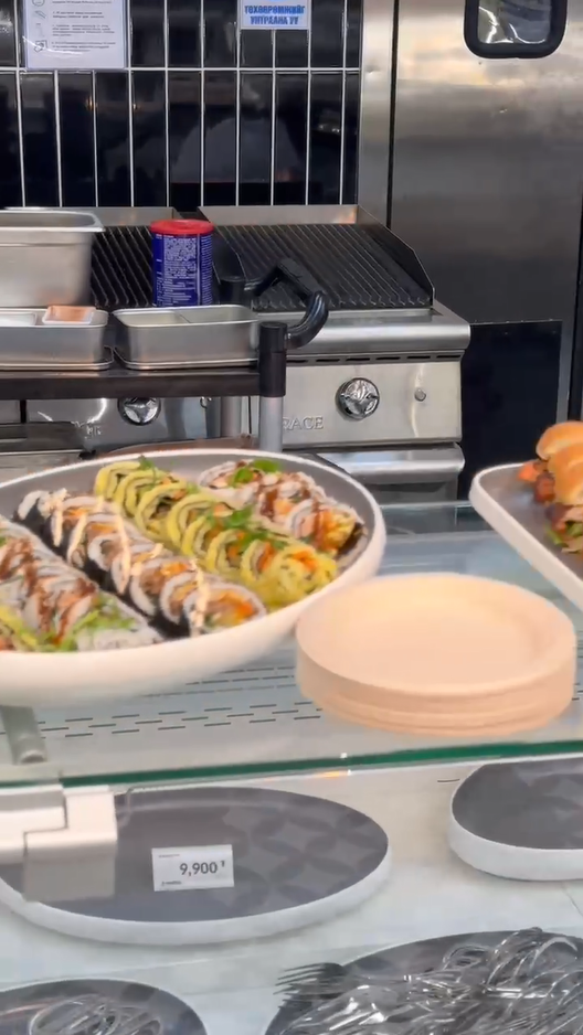 Commercial cooking equipment at Grace Kitchen