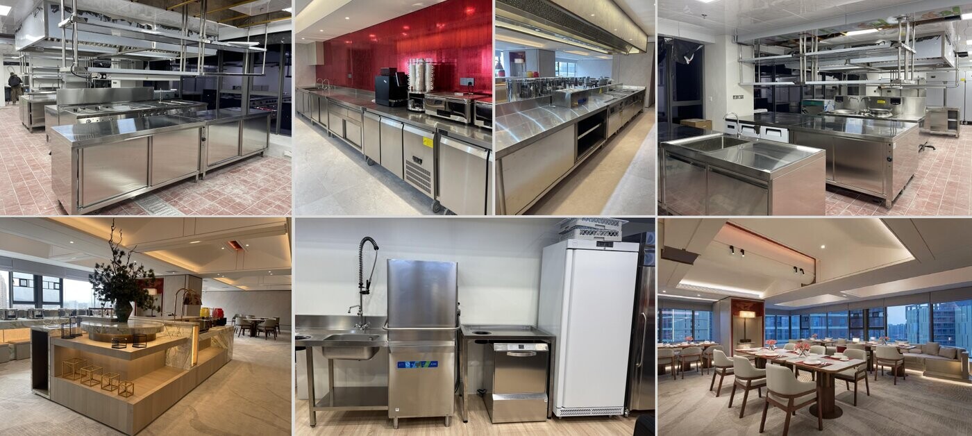 Foshan Ramada Hotel Wyndham commercial kitchen completed by GRACE