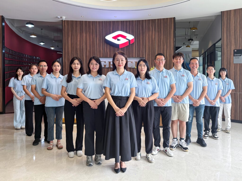 GRACE commercial kitchen equipment team at the showroom