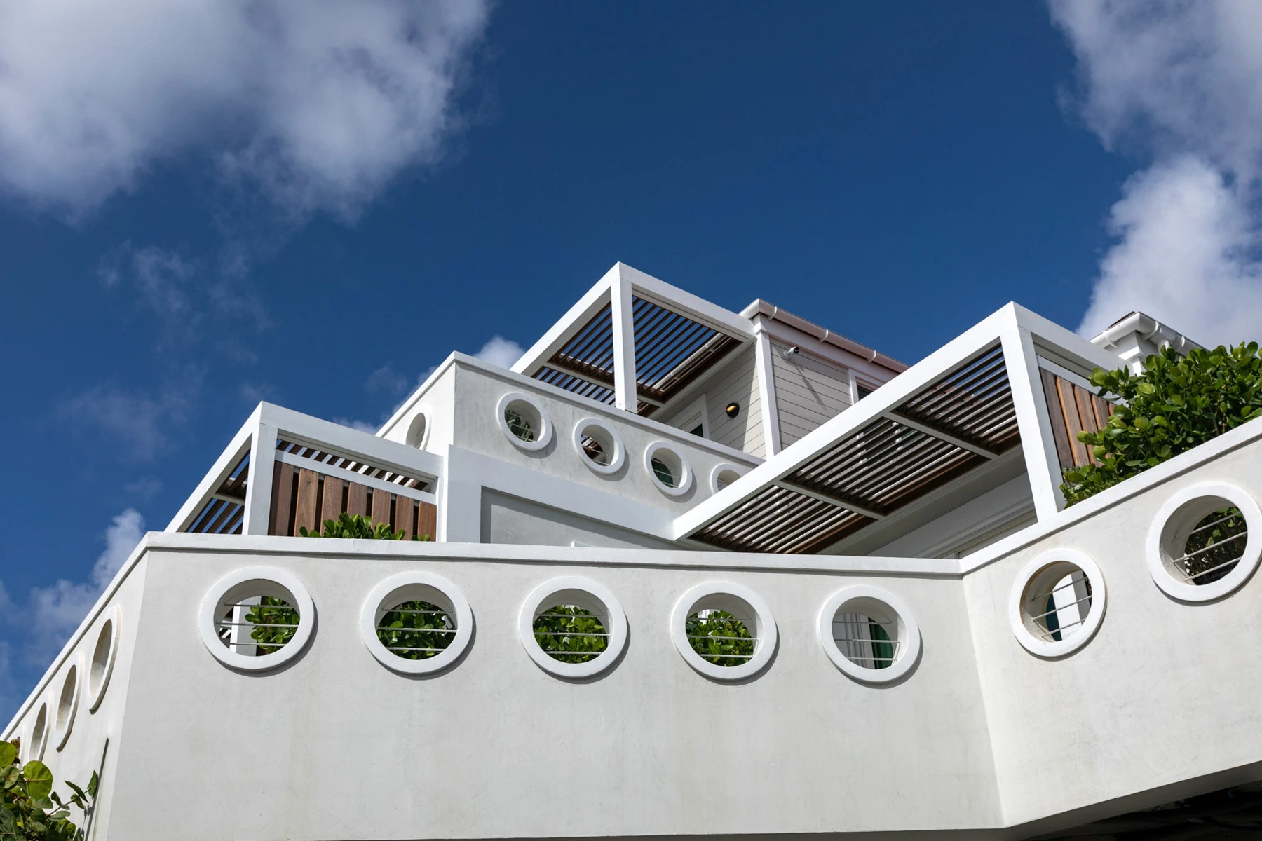Wharfside Village Hotel exterior in St. John