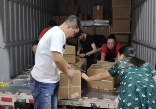 QC team check customers’ order one by one manually